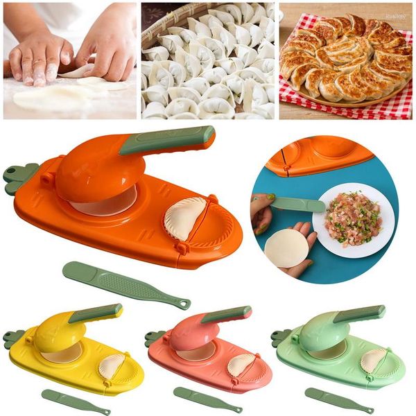 Outils de cuisson Boulette Maker Presse Tortilla Presser Pâte Peau Outil Wrapper Moule Empanada Manuel Maïs Pierogi Pâtisserie Moules Ravioli Machine