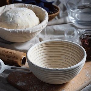 Outils de cuisson Fermentation panier en rotin Baguette forme ovale pays pain pâte Banneton Brotform épreuve prouvant paniers