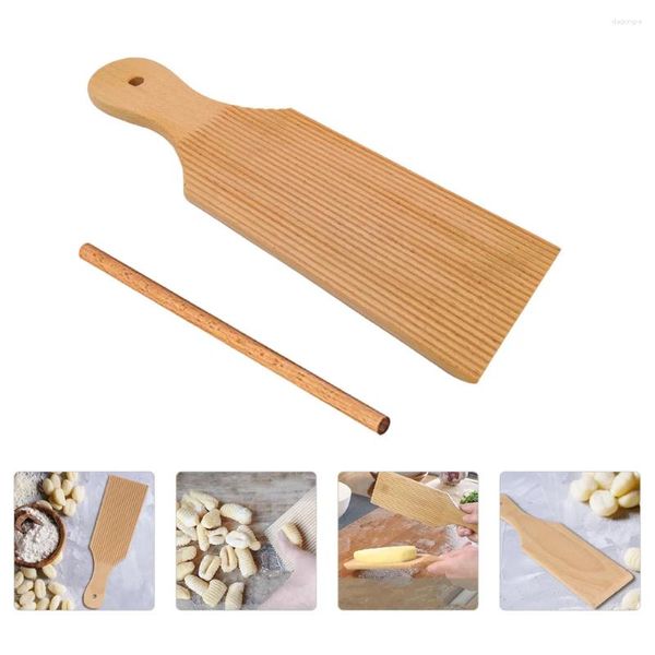 Outils de cuisson, assiette à pâtes, accessoire de maison, pelle à pizza en bois, fabrication de gnochis, Mostaccioli, pôle roulant de cuisine, Machine-outil, ustensiles ménagers