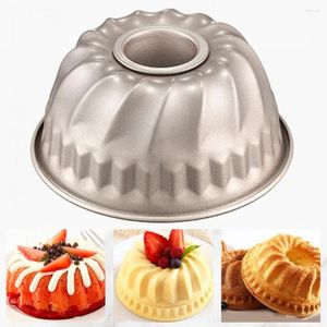 Outils de cuisson, moule à pâtisserie résistant à la chaleur, libération facile, forme Vortex réutilisable, antiadhésif en acier au carbone, outil à gâteau de qualité alimentaire