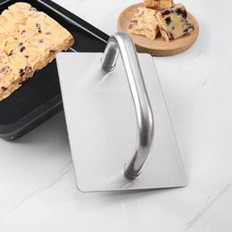 Presse-gâteau à la gélatine en peau d'âne, outils de cuisson pratiques, aplatisseur lisse, métal domestique