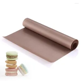 Tapis réutilisable, outils de cuisson, feuille résistante aux hautes températures, papier huilé pour pâtisserie, tampon antiadhésif résistant à la chaleur