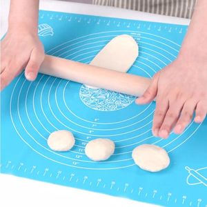 Bakgereedschap Siliconen Keuken Kneadde deeg Mat Cookie Cake Dikke antiaanbaklaag Rol Matten Pastry Accessories Pas Pad