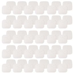 Outils de cuisson papier perforé carré pour cuiseur à vapeur en bambou 100 feuilles revêtements antiadhésifs pain à la vapeur sandwichs boulettes et