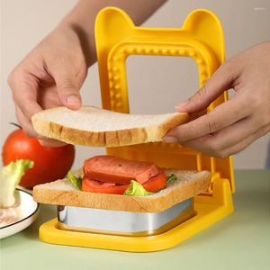 Bakgereedschap vierkante sandwichsnijder en ontbijt toastbroodmaker mal voor kinderen koekje snijden die diy accessoires