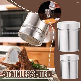 Outils de cuisson en acier inoxydable, Shaker à café et chocolat, tamis à cacao, sucre, farine en poudre H7L1