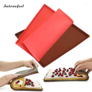 Bakgereedschap Swiss Roll Mat Macaron Pan Hittebestendig Dienblad Deeg Kneden Keuken Bakvormen Gereedschap