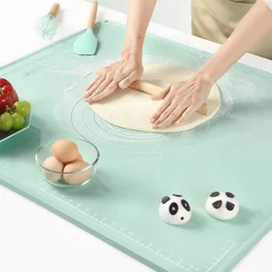 Bakken Tools Dikker Deeg Mat Siliconen Gebak Kneden Pad DIY Dumplings Noedels Taarten Cake Pan antislip Keuken koken Accessoires