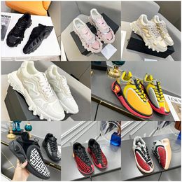 bal Heren Casual Schoenen dames SneakerS Verlichte Gomma lederen Trainer Nylon Gedrukt Platform Sneakers Heren Lichte Schoenen met doos MAAT 36-45 met doos