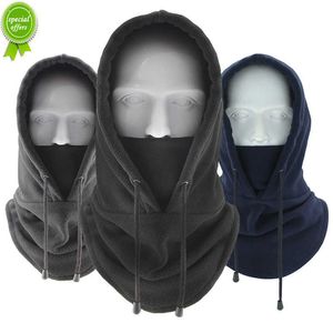 Balaclava Moto Casques Hiver Thermique Coupe-Vent Masques Motocross Vélo En Plein Air Équitation Ski Camping Pêche Masque Écharpe