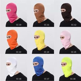 Bivakmutsen Hoed Sport Hals Gezichtsmasker Sunprof Winddichte Cap Fietsen Bivakmuts Motormaskers2844