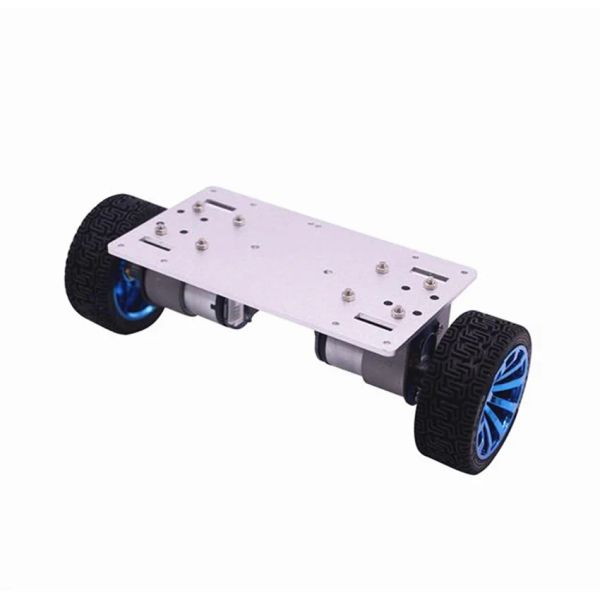 Balance Car chasis de aleación de aluminio Kit de placa Base de aleación de aluminio soporte de fijación de vehículo de dos ruedas para accesorios de coche Smart Rc