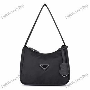 Balck Bag P-merk Subaxillaire tas Designer Snoepkleurige schouderportefeuilles CrossBody-tassen Dames Luxe Nylon Handtassen Tote Klassiek Dames Winkelen Portemonnees 230726