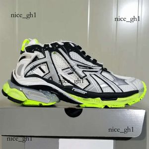 Baleciaga Track LED Pictures Runners de la pista 7 zapatos de diseño para hombres para hombres Graffiti Blanco blanco rosa Belenciaga Colorido Belanciaga Plataforma Zapato de lujo 758