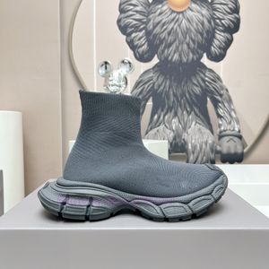 Balencaga Paris chaussettes chaussures de haute qualité designer chaussette botte mi-bas décontracté tricot vitesse 2.0 1.0 formateur luxe coureur baskets en relief femmes hommes chaussure