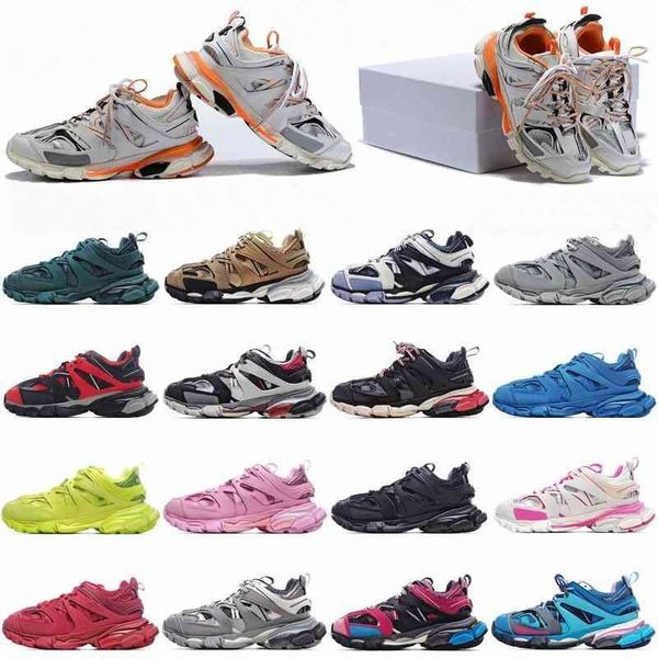 balencaigaitiess Old Shoes 17Fw Low Triple Dad 3.0 Hommes Combinaison Soles Bottes Femmes Track Release Tess S Paris Clear Cushion Tripler Baskets