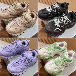 Balencigaas 5a Sneaker Designer Sneakers Men Femmes Femmes Casual Ba Shoes Track 3 3.0 Triple White Black Trainers Luxury Luxury Nylon Imprimé Shoe Taille 35-45