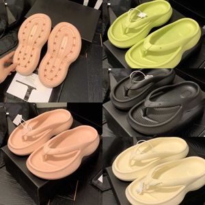 Balencigas Designer schoenen heren chunk dad schoenen string flip flops vintage retro platform slippers vrouwen zomer sandalen basketbal glijbanen dik zacht rubberen bodem