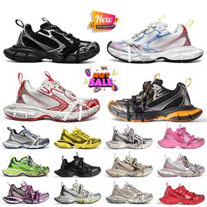 BalencigeShoes Oversized 3XL Sneaker Designer Vrijetijdsschoenen Mesh Nylon Goud Zilver Reflecterend Zwart Wit Roze Tess s.Gomma Platform Sneakers Loafers Muilezelsneakers