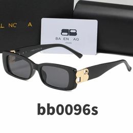 Balengiaga Bb0096s 001 gafas de sol Gafas de sol de diseño de estilo clásico Protección UV400 para hombres y mujeres, perfectas para actividades al aire libre y viajes