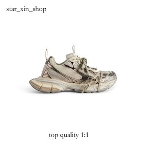 Balengiaga Shoes Track 3 3.0 3xl Paris hommes femmes Triple S chaussures décontractées chaussettes blanches noires baskets rétro en cuir entraîneur de plate-forme imprimée en nylon 3218