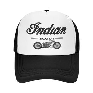 Casquettes de baseball 1921 Indian Scout Moto Biker Cap Male Balaclava Man Balaclava Baseball Cap Cowboy Hat Cap Male Men's Panama Hat Hats Man J230608