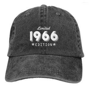 Ball Caps 1966 Limited Baseball Cap Classic Gift Aesthetic Trucker Hat Summer Men Outdoor Logo