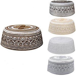 Casquettes de balle 1PC hommes musulman islamique chapeau de prière arabe chapeaux casquette décor décontracté