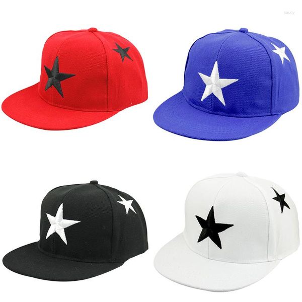 Casquettes de balle 2 3 4 5 6 7 ans enfants dessin animé Baseball coton Hip Hop broderie étoiles chapeaux bébé enfant chapeau garçon filles Snapback