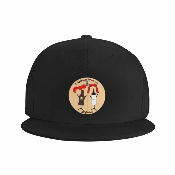 Ball Caps 2 Pelirrojas Podcast Logo Hip Hop Sombrero Sombreros De Invierno Gorra Hombre Mujer Para Hombres