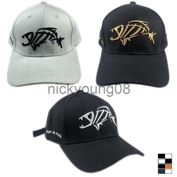 Casquettes de baseball 2020 Fish Bone Hommes Casquette de Baseball Femmes Snapback Pêche Broderie Papa Chapeau Homme Enfants Camionneur gorra Été Fisher Marque Hommes Casquette x0621