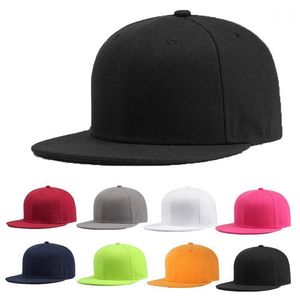 Casquettes de balle 2021 Ly Sports Baseball Cap Blank Plain Solid Snapback Golf Street Hat Hommes Femmes 1244L