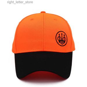 Ball Caps 2021 Nieuwe Leita Gun Mannen En Vrouwen Outdoor Tactische Baseball Cap Mode Borduren Fluorescerend Oranje Hoed YQ231214