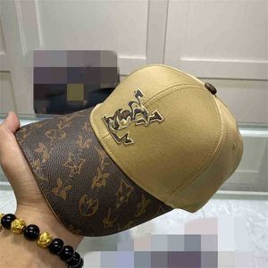 Casquettes de baseball 2022 Chapeau de qualité supérieure classique avec boîte sac à poussière noir marron bleu rose blanc toile de caractère mettant en vedette hommes casquette de baseball mode femme soleil