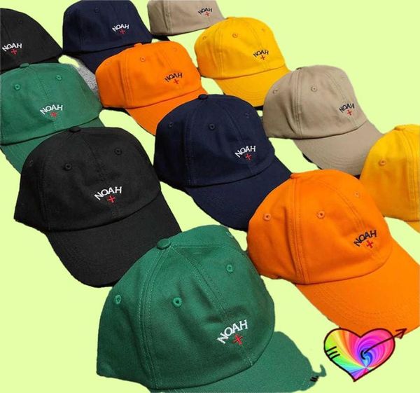 Caps à balle 2022 broderie noah Baseball Cap Men Femmes 1 1 Cross NOAH CAPS À l'intérieur de l'étiquette étiquette A réglable Chapeaux de coton T220923865771