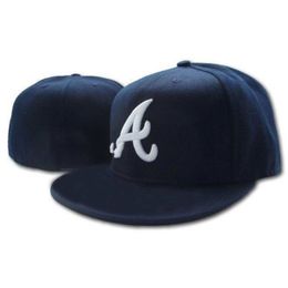 Gorras de béisbol 2022 de buena calidad marca Braves una letra béisbol hombres mujeres camionero deporte hueso Aba Reta Gorras sombreros ajustados H16 Drop Deliver Dhrks