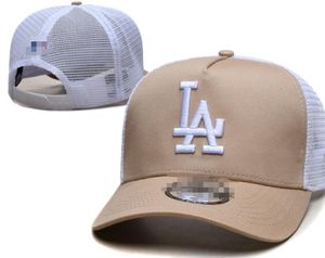 Kogelcaps 2023-24 los angeles'dodgers'unisex mode World Series honkbal cap mesh snapback hat mannen vrouwen zon hoed bot gorras borduurwerk gemonteerd maat cap groothandel a3