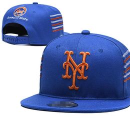Ball Caps 2023-24 '' Mets'unisex Fashion World Series Baseball Cap La Ny Snapback Hat Men Women Sun Hat Bone Gorras Embroidery Fit Grootte Cap Groothandel A7