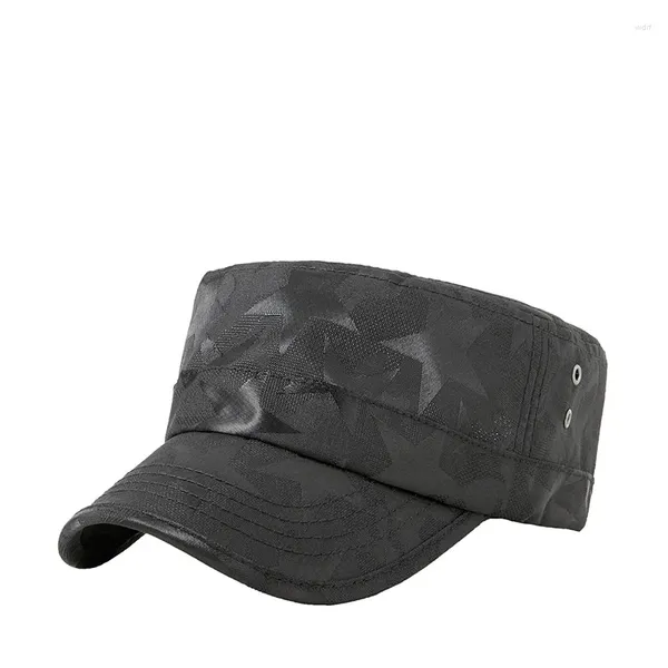 Gorras de bola 2023 Moda para adultos Camo Flat Top Sun Cap Hombre Mujer al aire libre Tamaño grande Sombrero de béisbol 55-61 cm