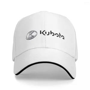 Ball Caps 2023 Arrivée Baseball Cap Kubota Emblem Stuff de style camionneur de style unisexe Headwear vintage