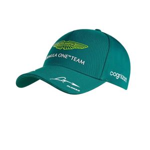 Casquettes de baseball 2023 Aston Martin F1 Racing Team Casquette de baseball pour hommes et femmes. Chapeaux de soleil Chapeaux décontractés Y23