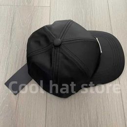 Ball Caps 2023 Designer Nylon Baseball Cap voor Dames Zwarte Zonnehoeden Papa Hoed Unisex Cap Snapback Heren Dames Zomerhoeden Snapback Cap J231223