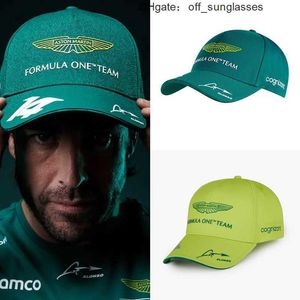 Casquettes de baseball 2023 Mode Gorra Aston Martin F1 Fernando Alonso Baseball Snapback Gorro Coton Chapeau Casquette Réglable Soleil Chapeaux Gorras Hombre Y2303 GNM0