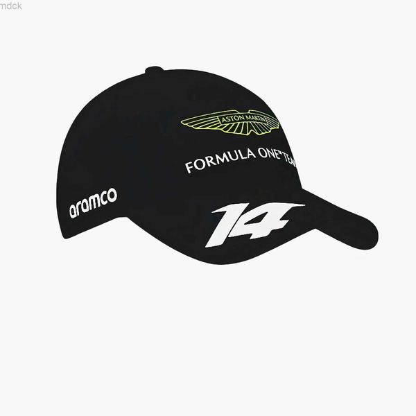 Gorras de bola 2023 para amigos Moda decorativa Sombrero lindo Aston Martin F1 Equipo Alonso Gorra de béisbol multicolor