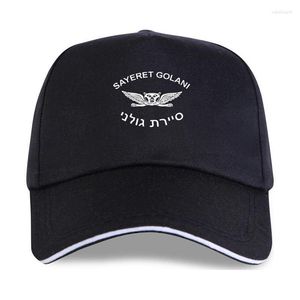 Ball Caps 2023 Israel Army Special IDF Forces Ops Sayeret Palsar Golani Gorra de béisbol negra