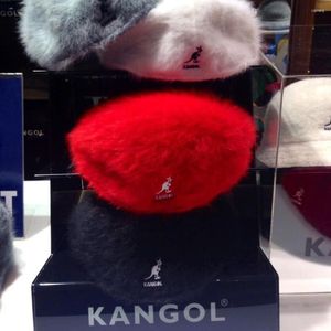 Ball Caps 2023 Kangol Tide Brand Kangaroo Beret Fashion Men et Femme Chapeaux de la fourrure