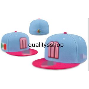 Ball Caps 2023 Mexico Fitted Letter M Hip Hop Taille Hats Baseball Caps Adult Flat Peak For Men Women Full Fermed H2-5.29
