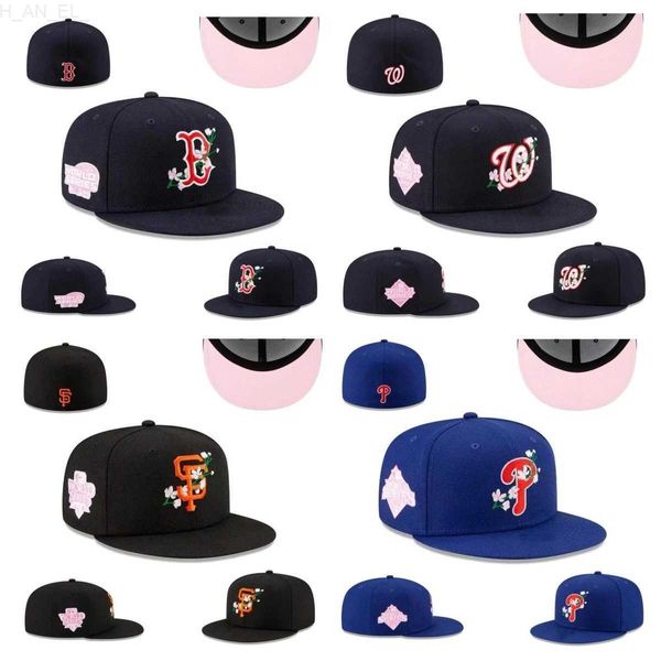 Casquettes de baseball 2023 nouvelle casquette ajustée prix de gros taille casquette casquette extérieure à bords plats casquette d'entraînement d'équipe hommes et femmes tendance générale chapeau hip-hop L231212