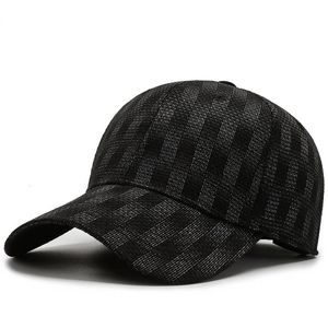 Casquettes de baseball 2023 Spring UK Plain Pattern Men's Baseball Hat Brand Elastic Hat Black Grey Street Clothing Women's Fashion Hat Gorra Hombre 231207