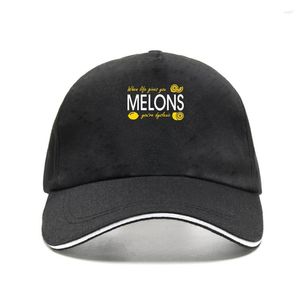 Ball Caps 2023 Zomer Effen Kleur Mesh Basic Als het leven je meloenen geeft, je bent dyslectisch Baseball Cap Drinken Feest Verjaardagscadeau